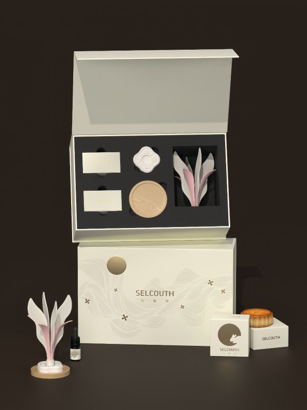 Leather & Wood Gift Box Set