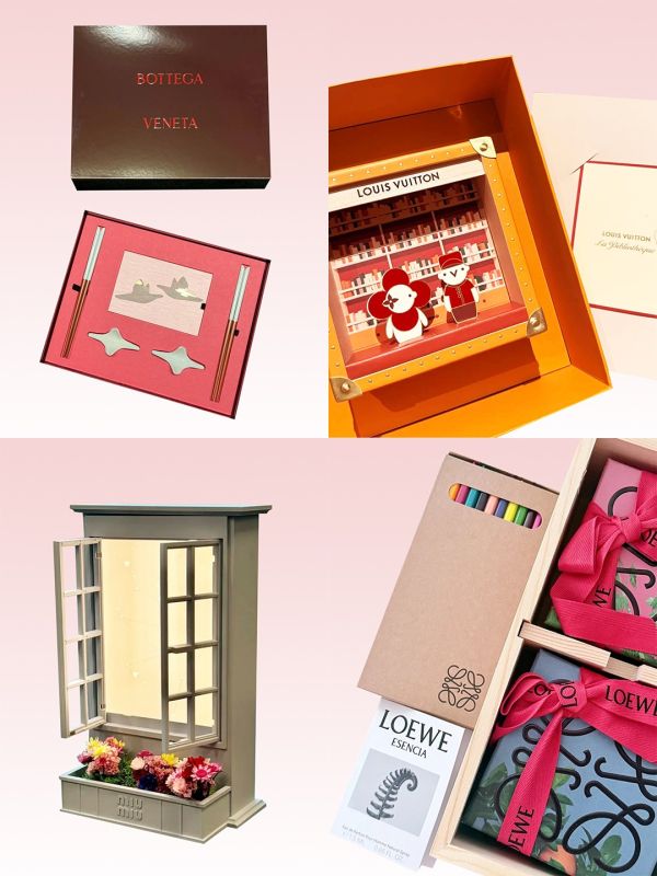 LV-Inspired Creative Display Gift