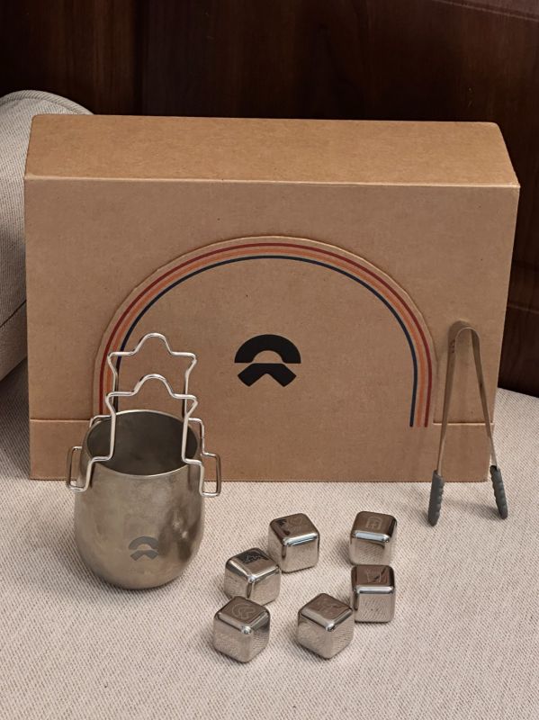 Bulk Titanium Cup Corporate Gift Set