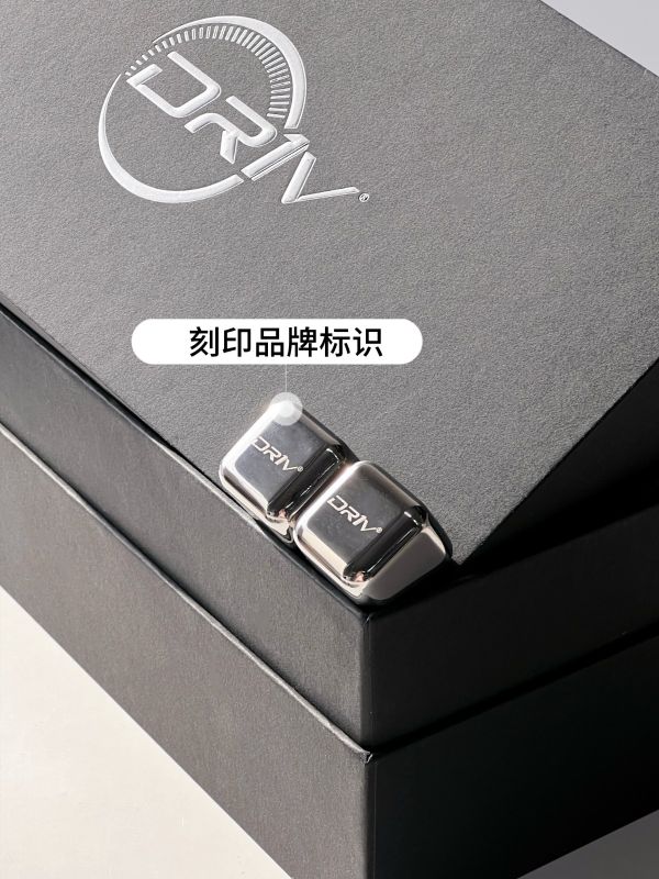 Custom Titanium Cup & Ice Stone Gift Box for Luxury Automotive Brand in Singapore, Malaysia & Thailand