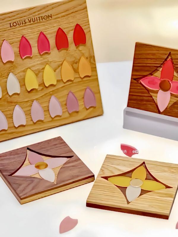 How a Singapore Design Studio Used Custom LV Style Coasters for VIP Appreciation and Brand Collaborations