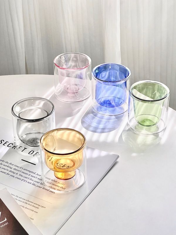  Holographic Glass Cup Set as Premium Corporate Gift in Singapore & Malaysia
