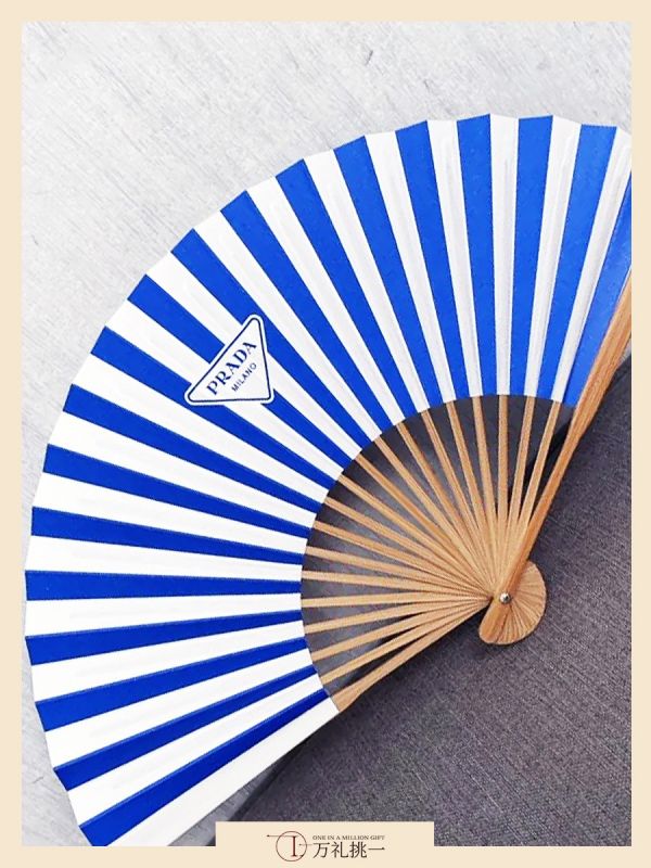  Prada Summer Folding Fan as Premium Corporate Gift in Singapore & Malaysia