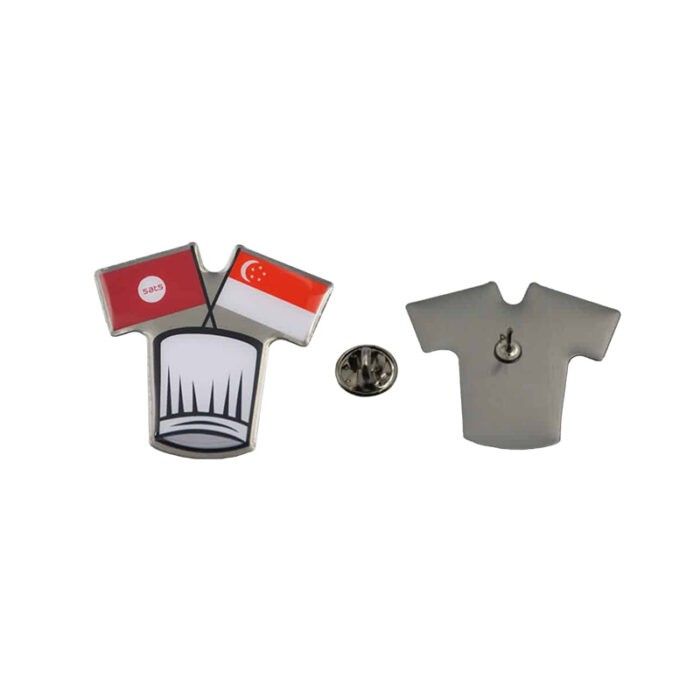  Custom Pin Badge Supplier Delivers 500pcs for Singapore Corporate Event