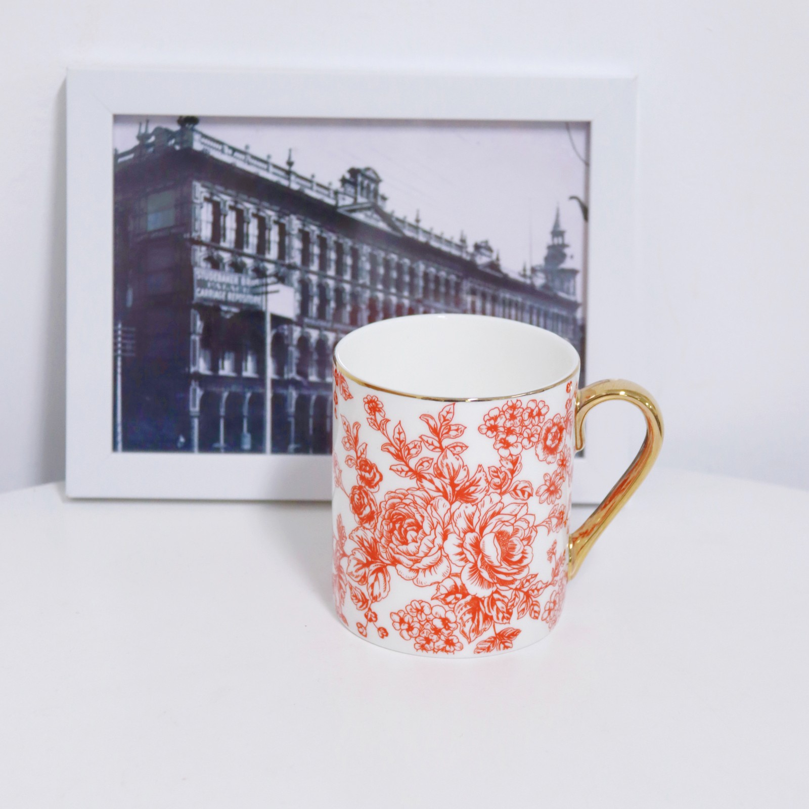  Custom Bone China Mug Supplier Delivers 200pcs for Singapore Corporate Event