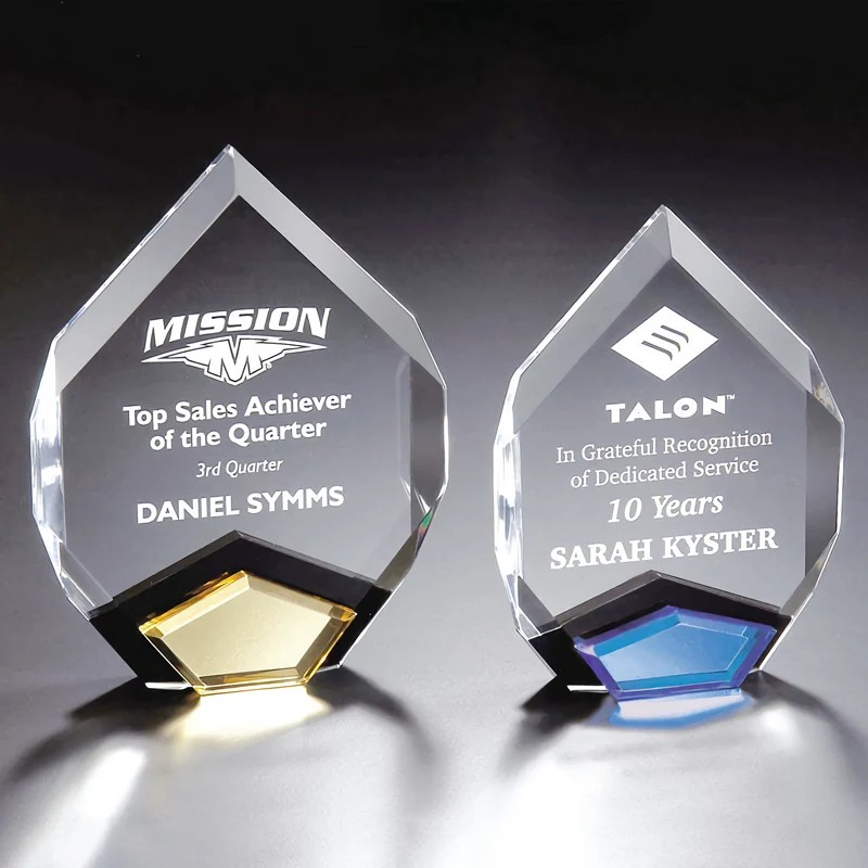  Custom Crystal Trophy Supplier Delivers 150pcs for Malaysia Corporate Event